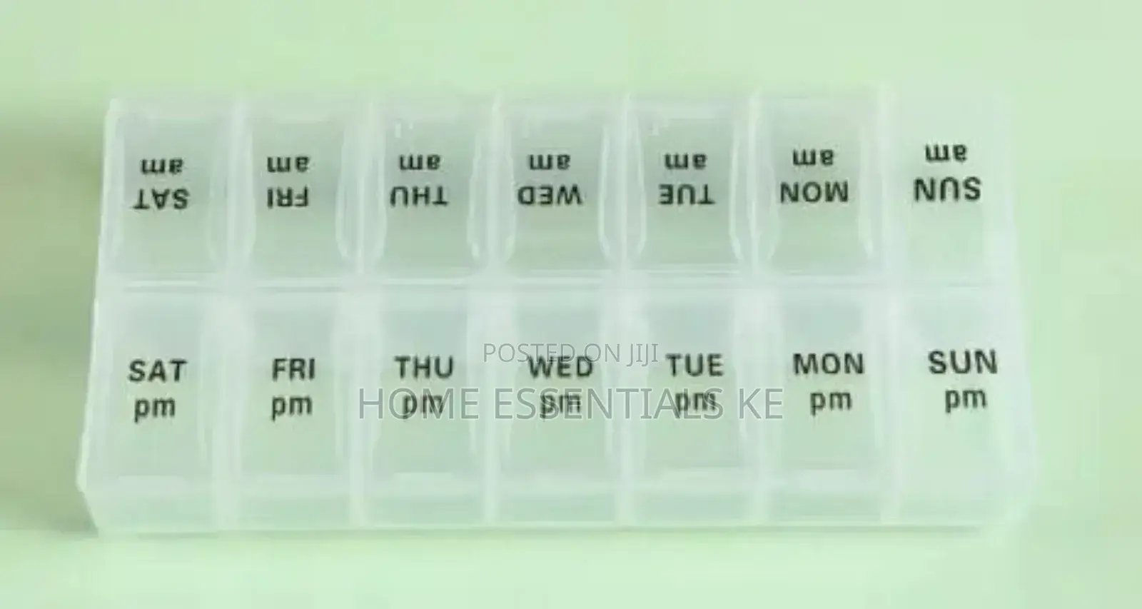 *14 Days A.M P.M Pill Organizer/Medicine Box