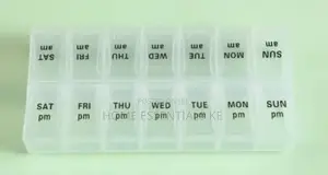 *14 Days A.M P.M Pill Organizer/Medicine Box