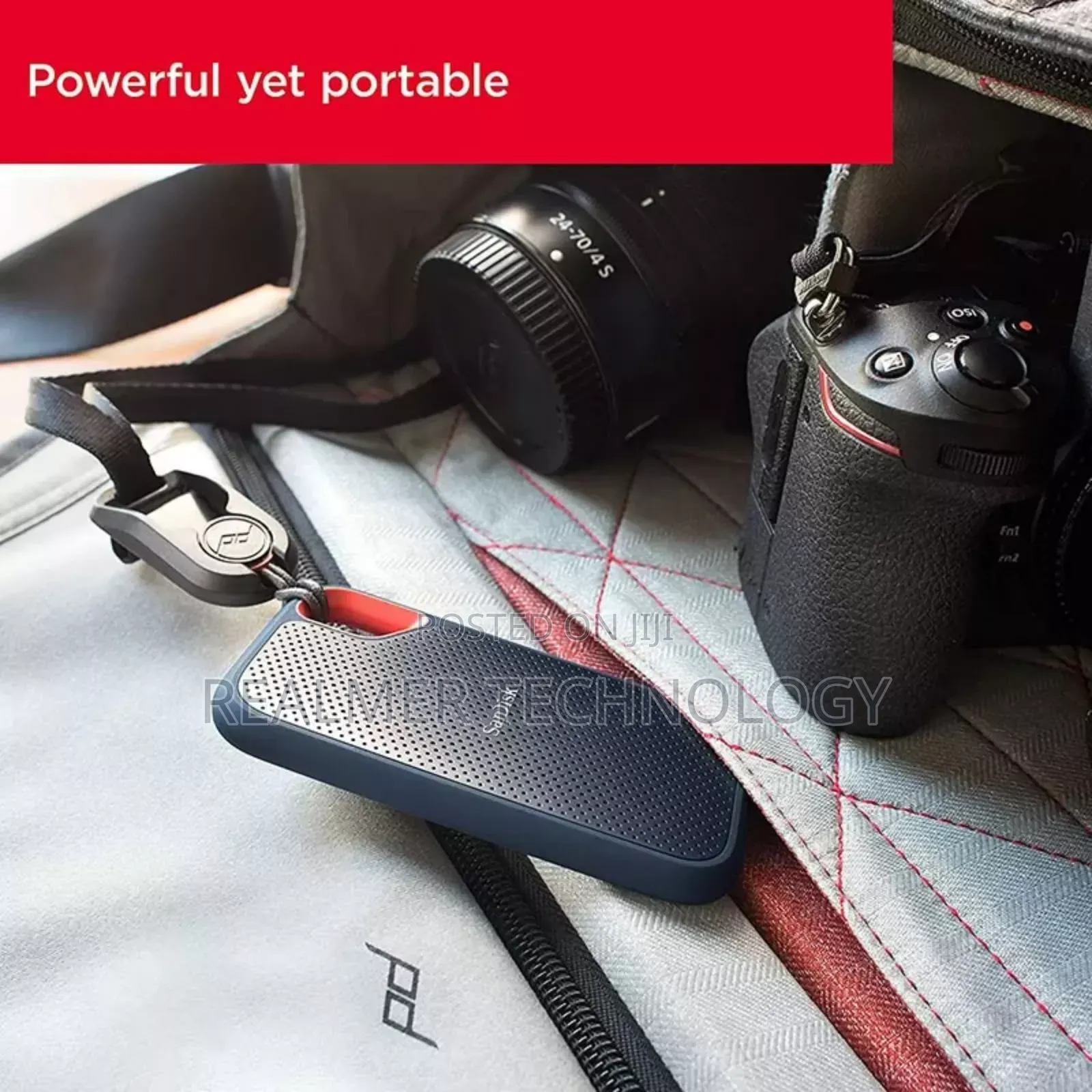 Sandisk E61 1TB Extreme Portable External SSD – USB-C, V2