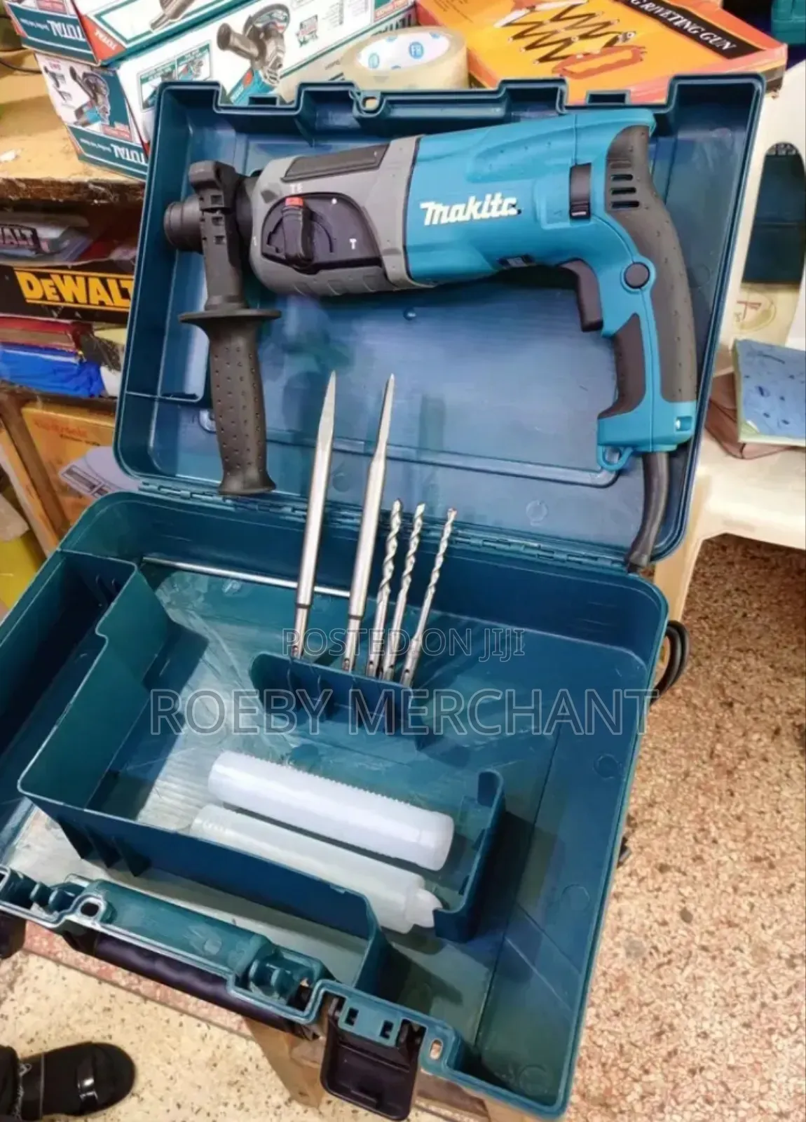 Handheld Makita Rotary Hammer