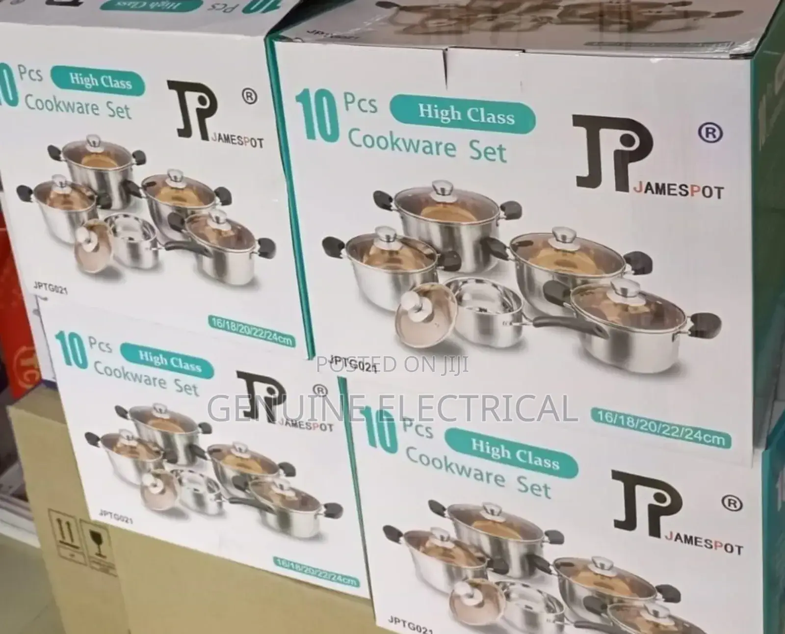 Jp 11pieces Stainless Cookware