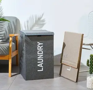 Large Capacity Foldable Laundry Hamper With Handles