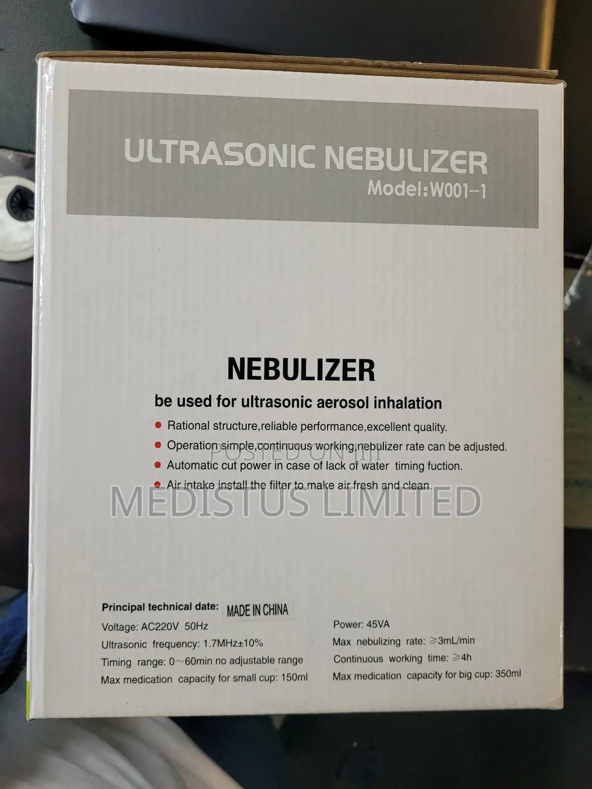 Ultrasonic Nebulizer