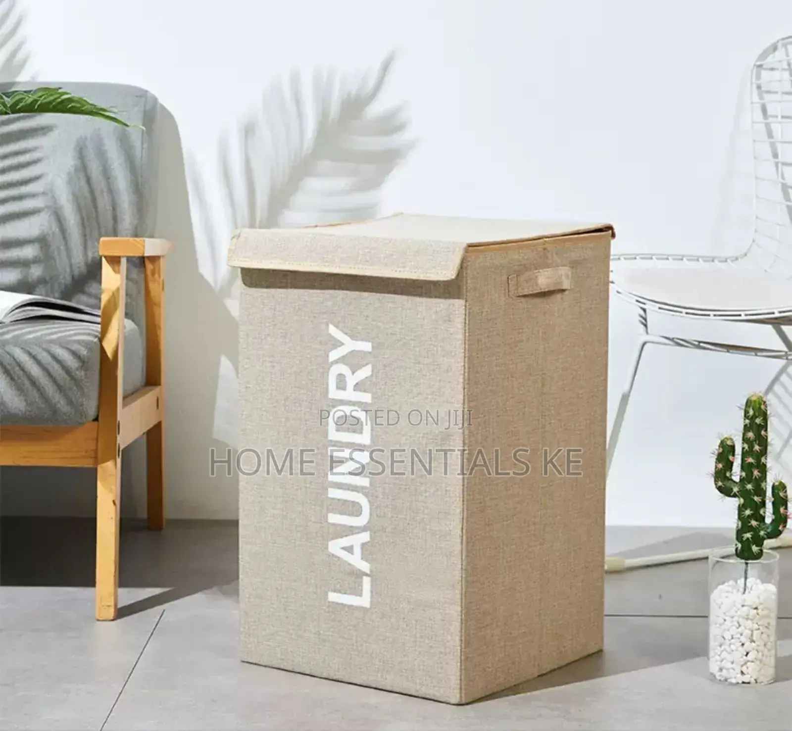 Large Capacity Foldable Laundry Hamper With Handles