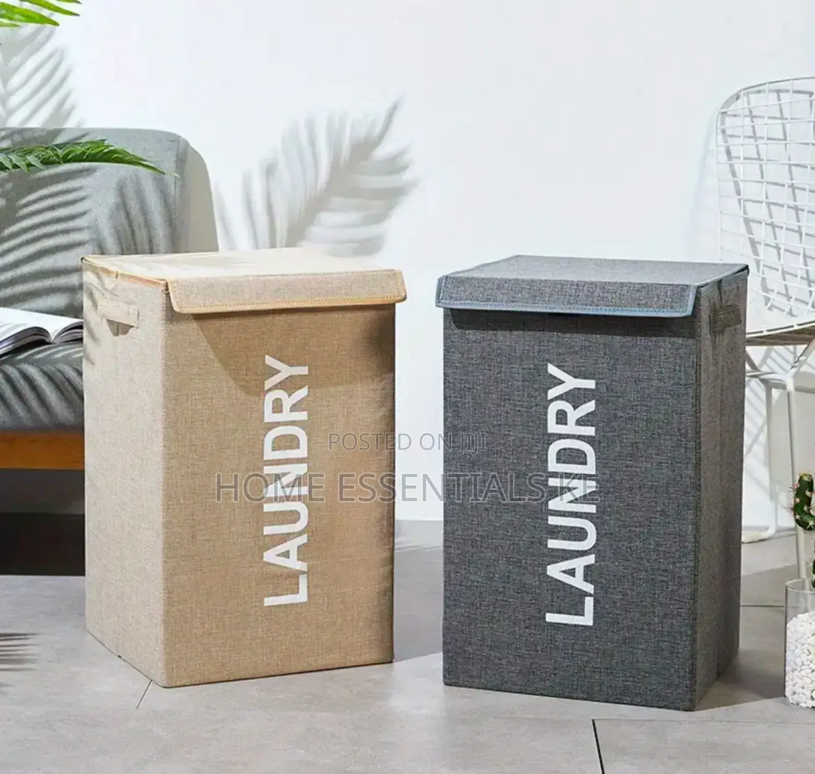 Large Capacity Foldable Laundry Hamper With Handles