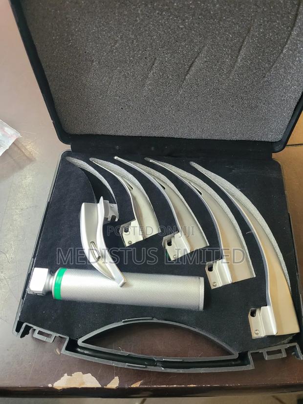 Fibre Optic Laryngoscope(5 Blades)