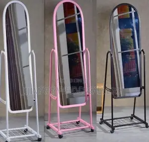 Dressing Mirror With Wheel