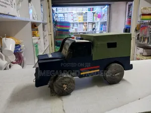 Wooden Toy Police Car Locally Made/Toy Car