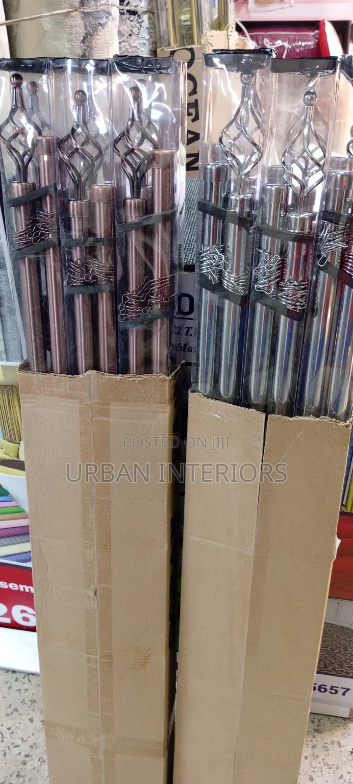 Curtain Rods Curtain Rods in Boxes