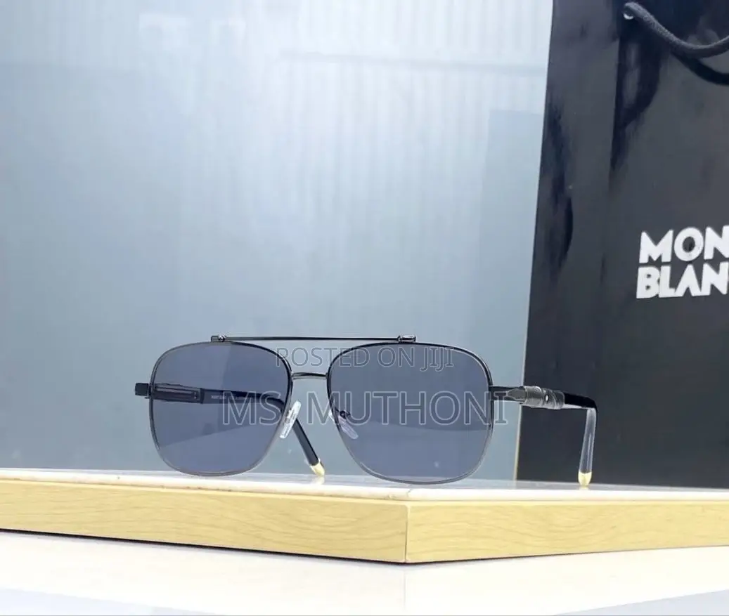 Authentic New Polarized Mont Blanc Sunglasses