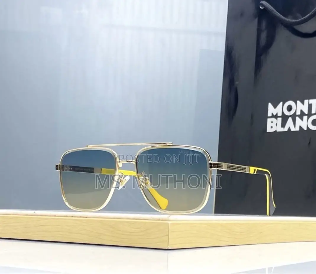 Authentic New Polarized Mont Blanc Sunglasses