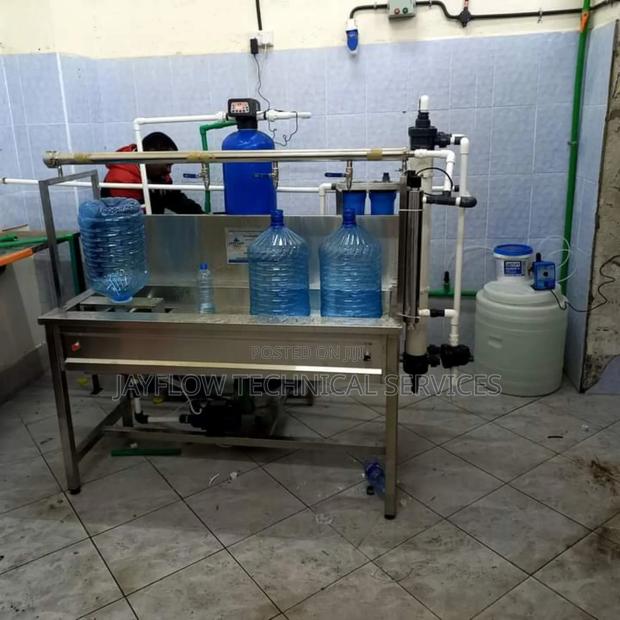 Municipal Water Purifier 500 LPH + Bottle Rinser