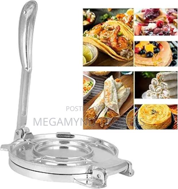 Aluminium Chapati Press Diameter 16cm - thumbnail 2