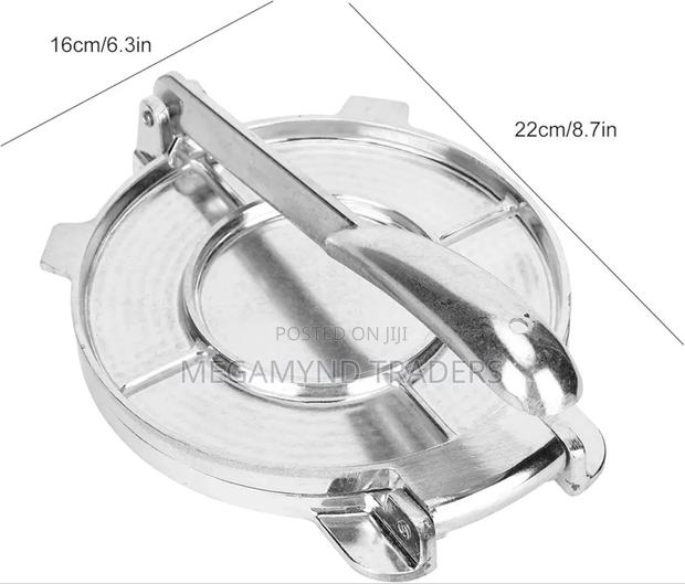 Aluminium Chapati Press Diameter 16cm - thumbnail 3