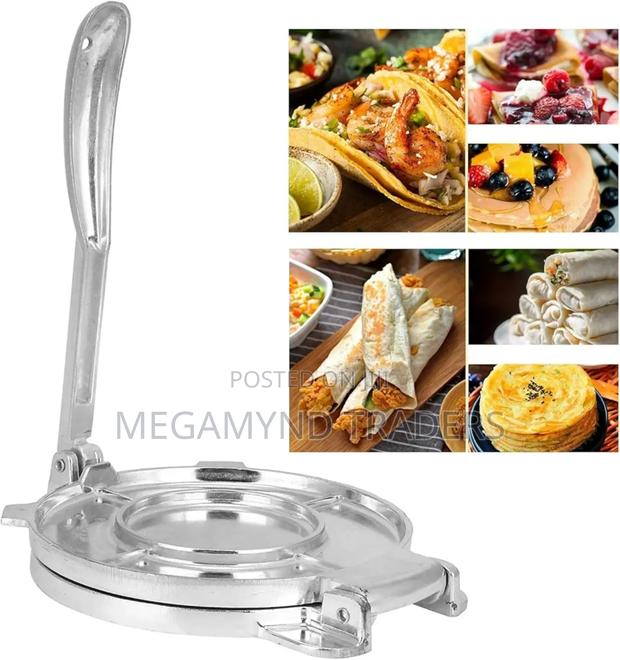 Aluminium Chapati Press Diameter 16cm - thumbnail 4