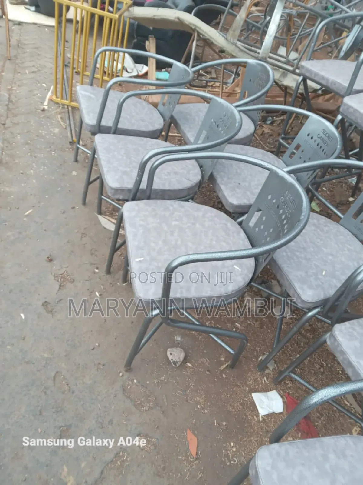 Powder Coated Club and Hotel Chairs
