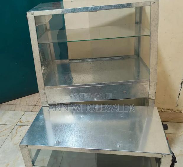Chips Warmer/Food Warmer Display Stainless C-6w