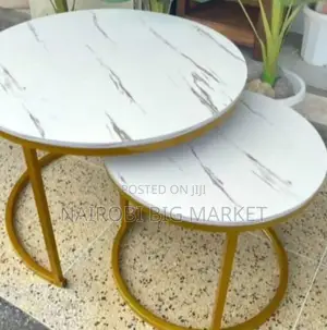 White Nesting Coffee Table (MDF) MD-F6
