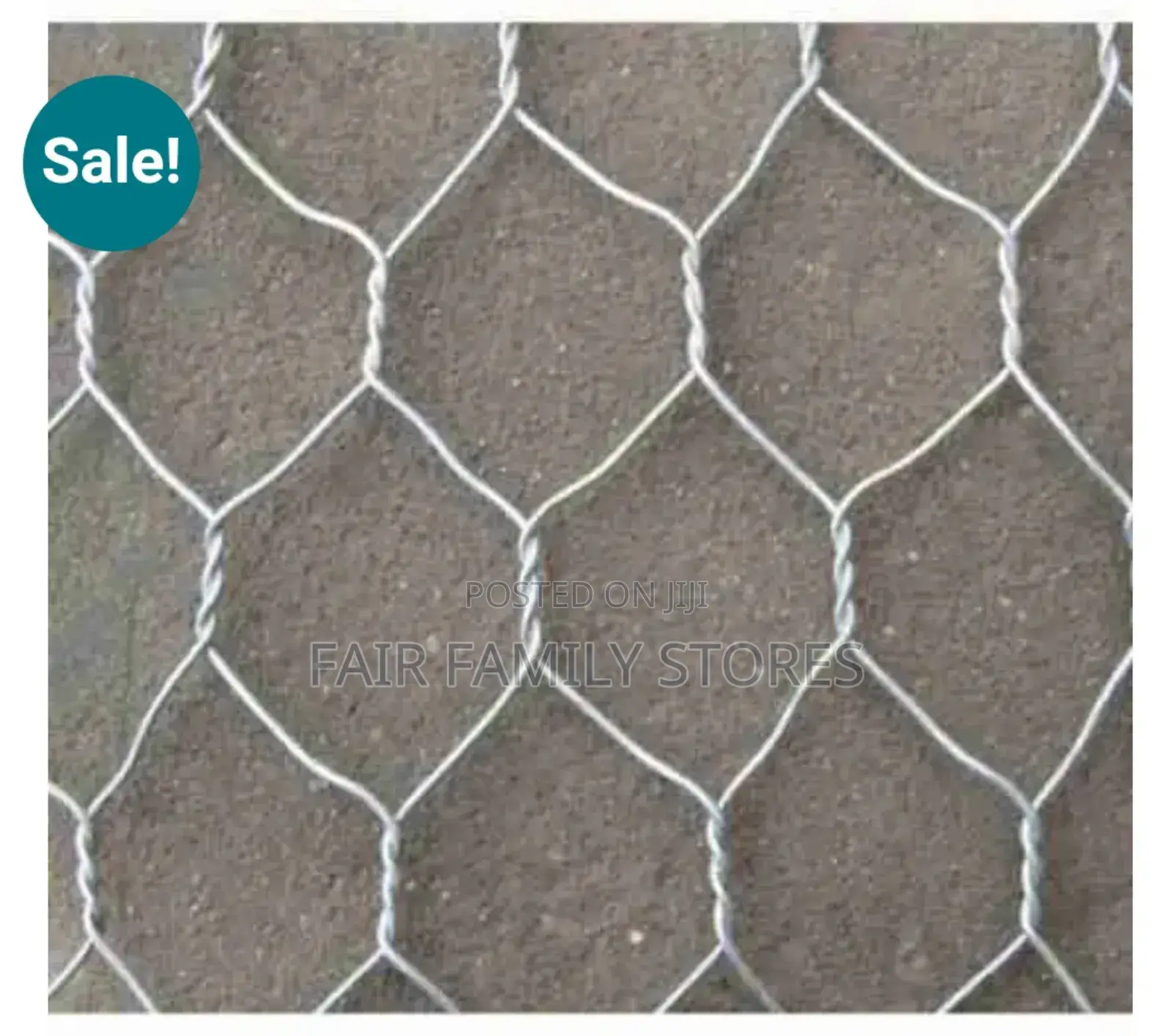 Triple Twisted Heavy Gauge Galvanized Chain Link Fence 16 G