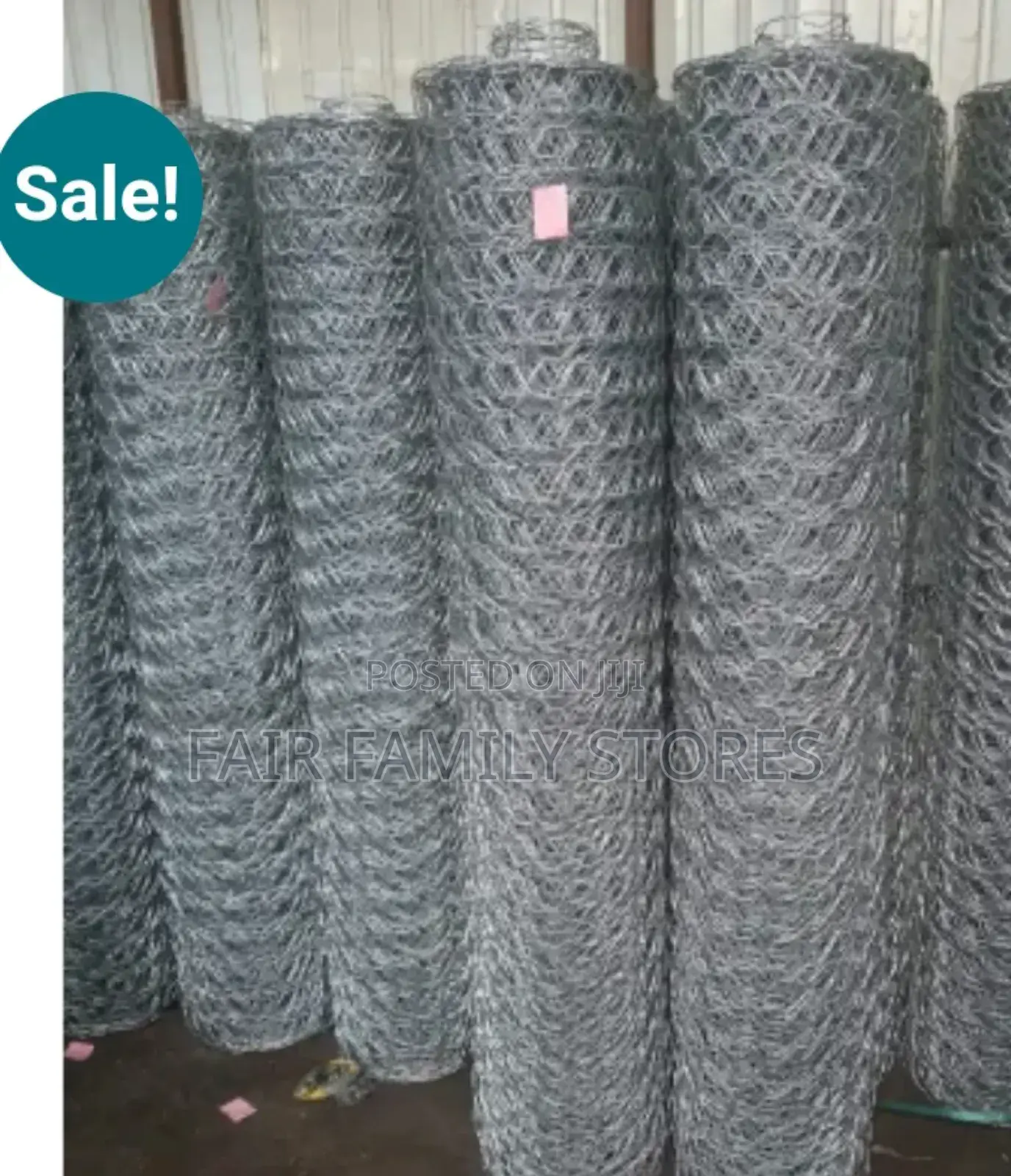 Triple Twisted Heavy Gauge Galvanized Chain Link Fence 16-