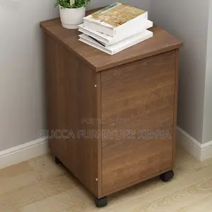 Cabinets: Mobile Wooden Study Desk Pedestal Cabinet