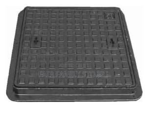 12 Inch by 12 Inch Cast Iron Manhole Cover - thumbnail 2