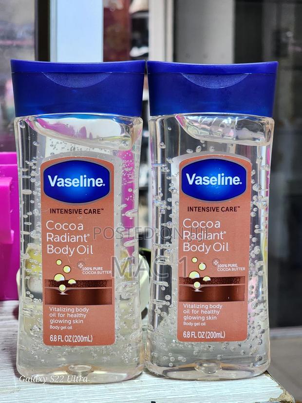 Vaseline Cocoa Radiant Body Oil Intensive Care