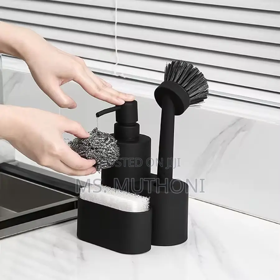 Kitchen Soap Dispenser 3 in 1 Set