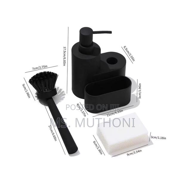 Kitchen Soap Dispenser 3 in 1 Set - thumbnail 5