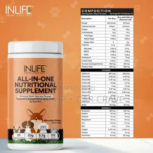 INLIFE All-in-One Nutritional Supplement for Pets