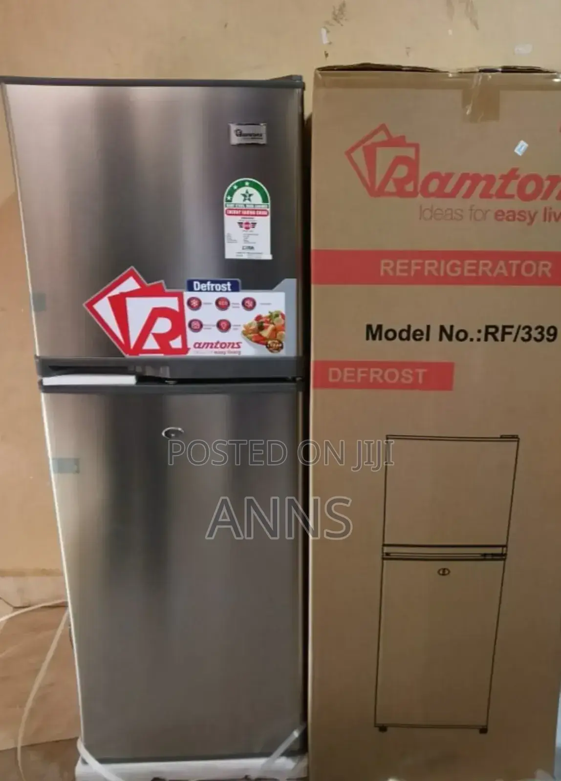 138litress Fridge Ramtons 2 Door