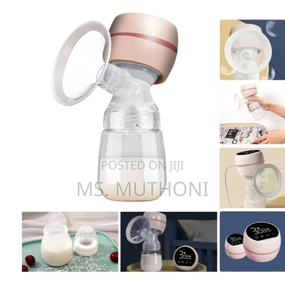 Smart 9 Speed Breast Pump With a Rechargeable Battery