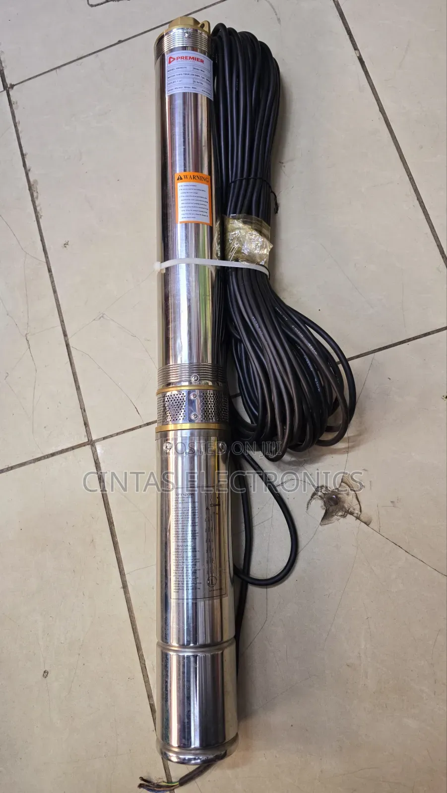 Premier Submersible Water Pump 1HP