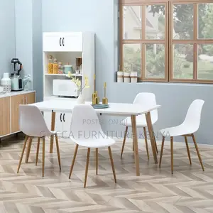 Home Chairs: White Eames Home Office Plastic Dining Chair
