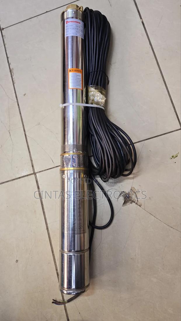 1HP Submersible Water Pump, 30m Cable - thumbnail 2