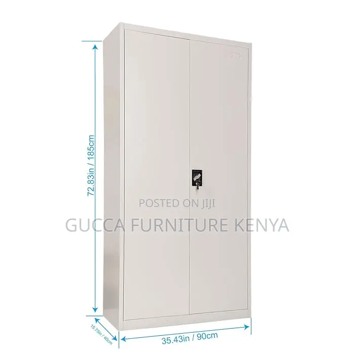 Cabinets:2-Door Thicken Steel Locker Utility Storage Cabinet