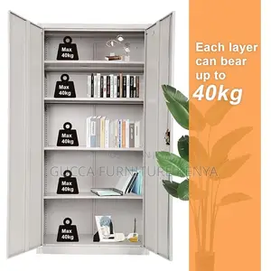 Cabinets:2-Door Thicken Steel Locker Utility Storage Cabinet