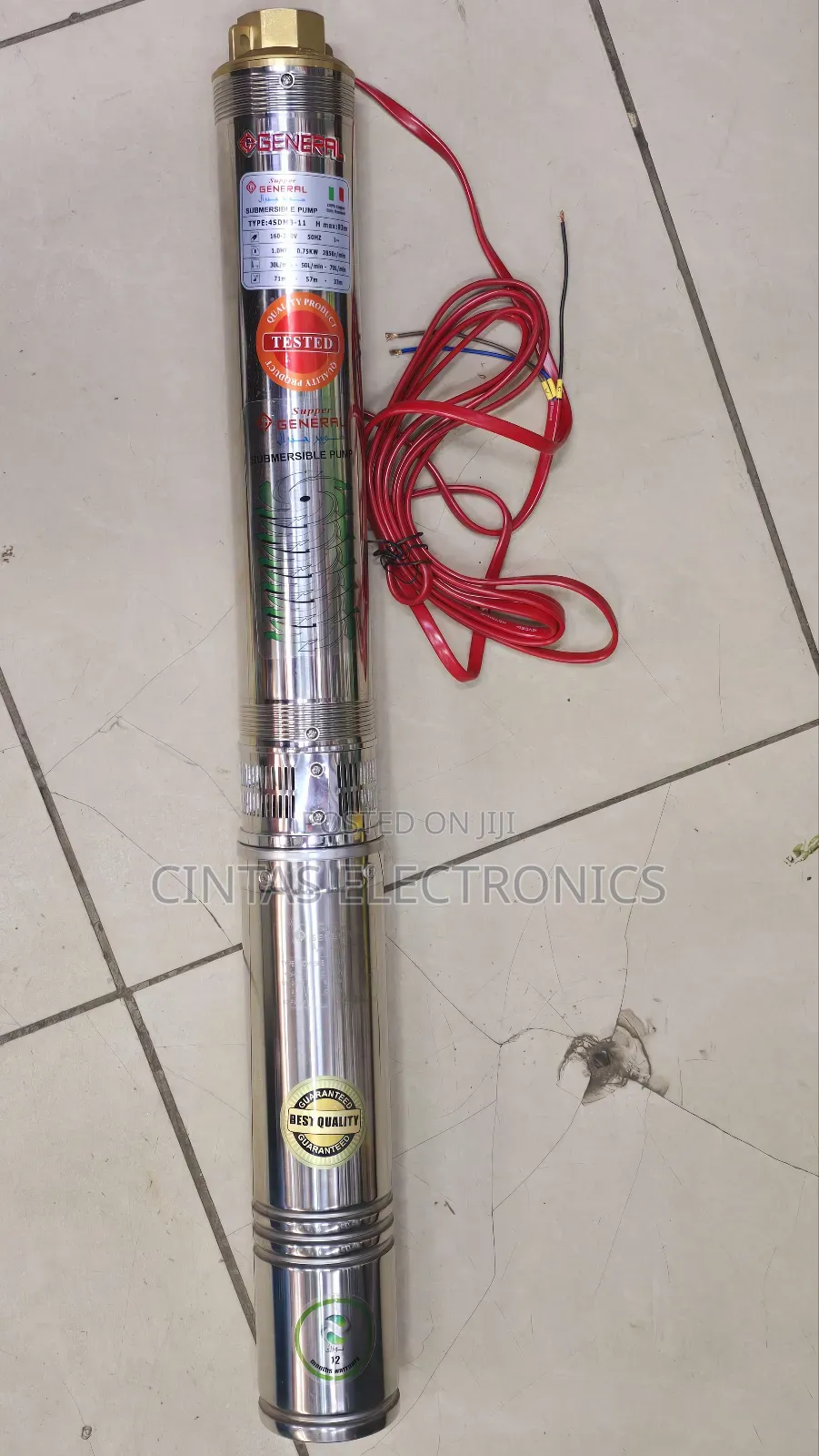 Submersible Pump 1hp/Electric Pump