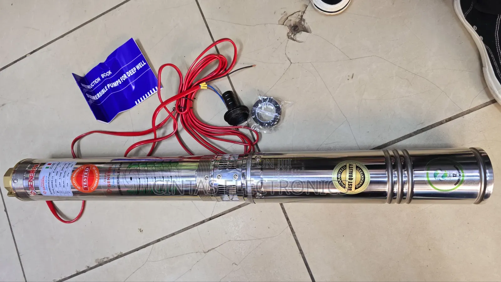 Electric Submersible Water Pump 1HP