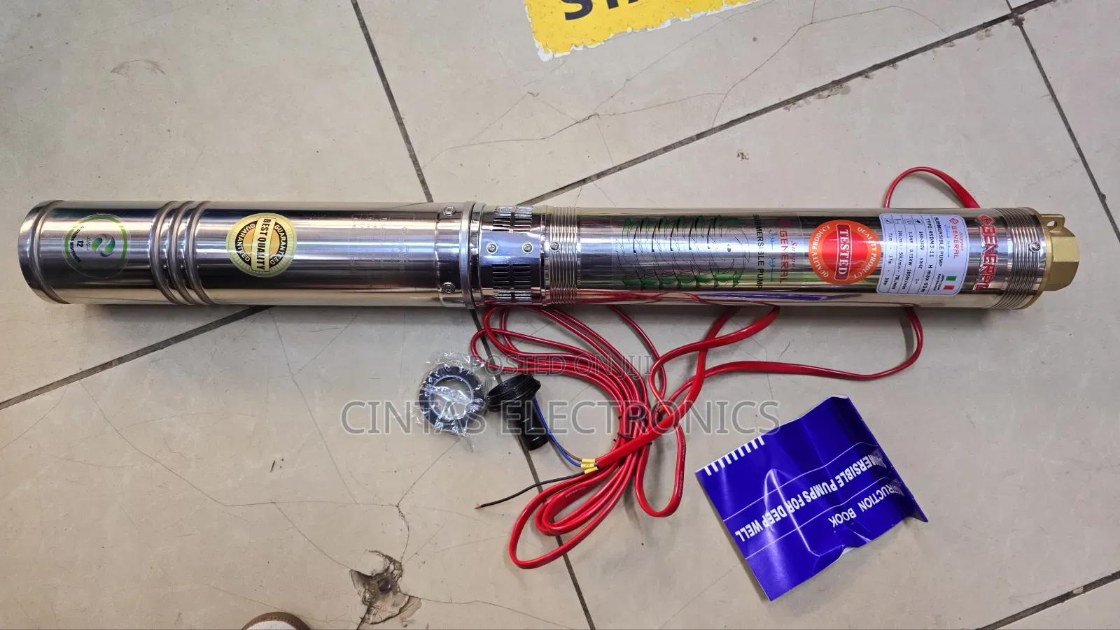 Submersible Water Pump 1hp/Immersion Pump
