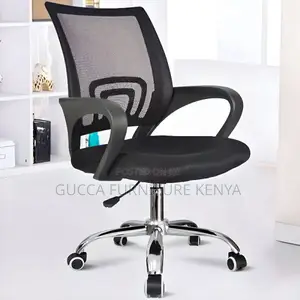 Office Chairs: Clerical Mesh Swivel Study Work Chair