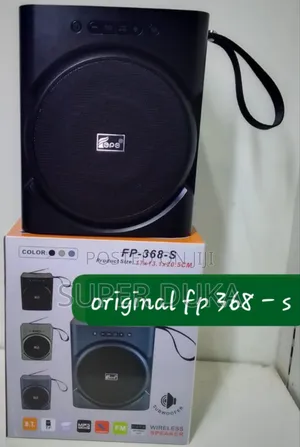 Original FP 368 -S Radio.Wireless,Fm,Usb,Bluetooth Subwoofer