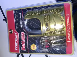 Mindy Padlock 60mm.Most Secure Mindy Padlock (Three Keys)