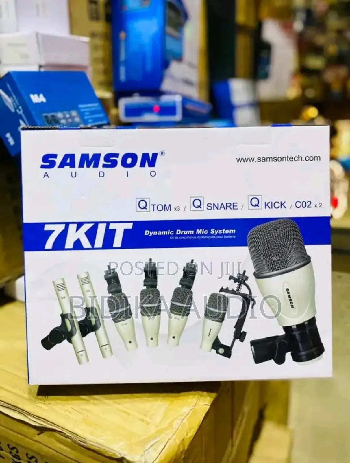 High Quality Samson Microphone 7kit Tom X3