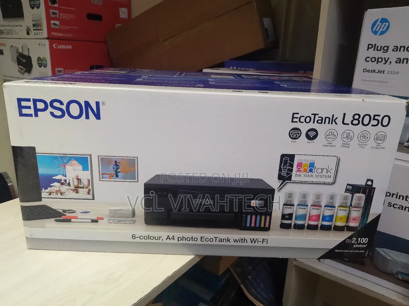 Epson L8050 Ecotank Wireless Color Printer