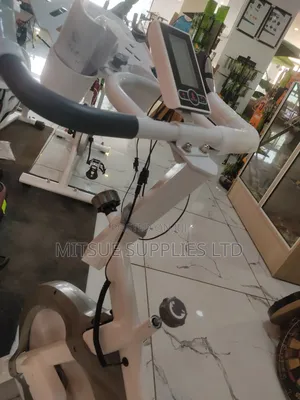 Home Fitness Exercise Bike Flywheel With Computer Monitor