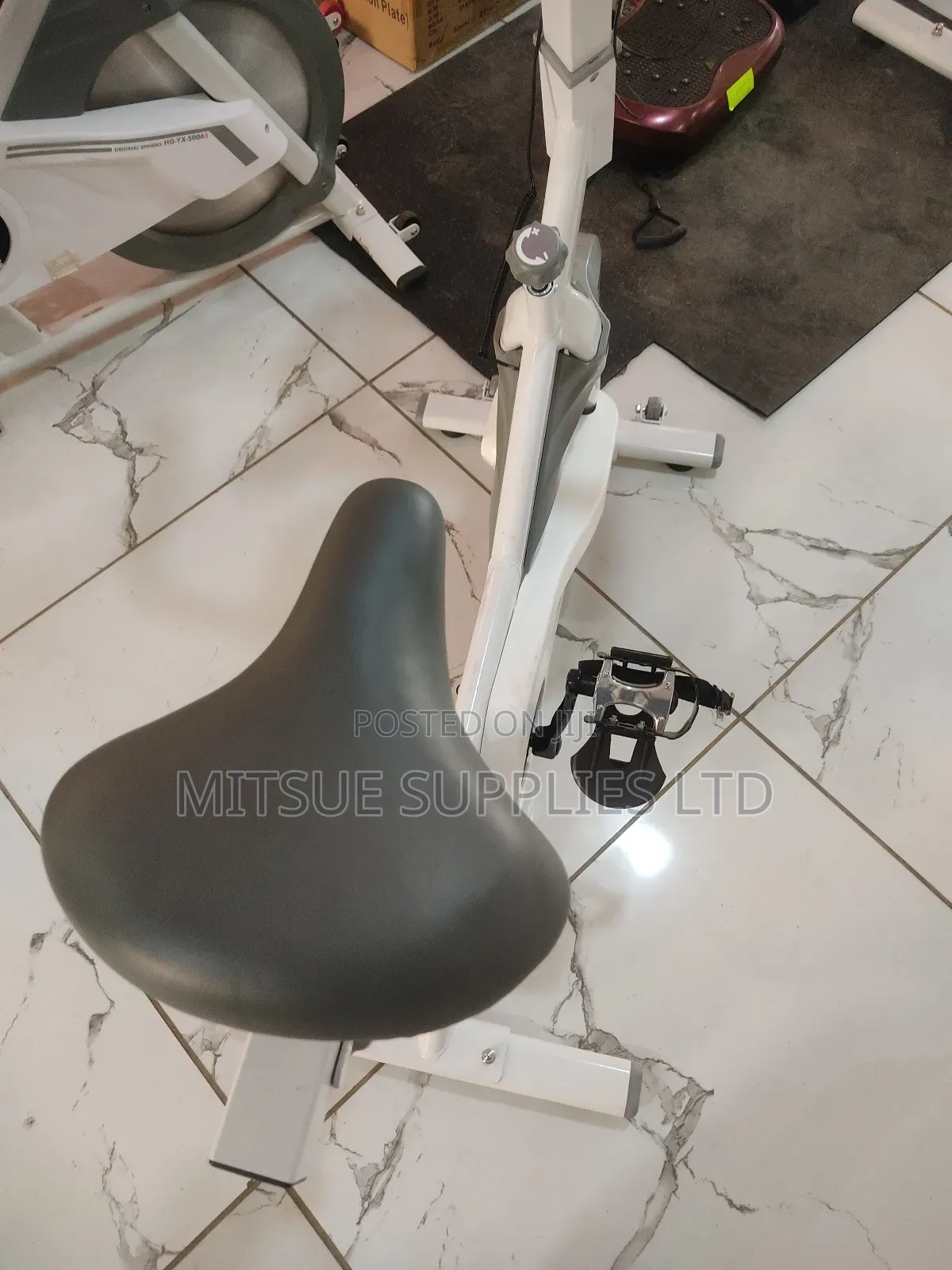 Home Fitness Exercise Bike Flywheel With Computer Monitor