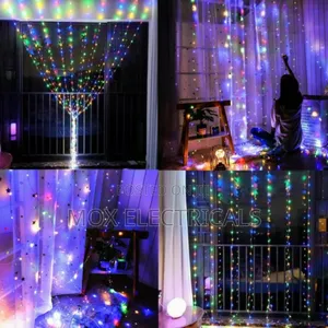 RGB Curtain Lights 3by3