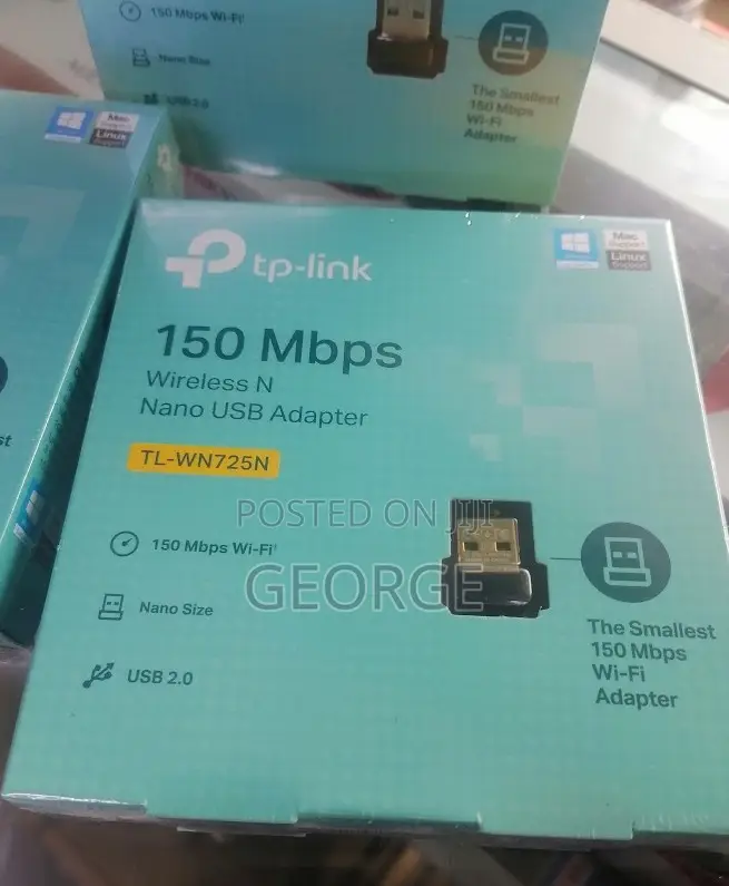 TP LINK (TL-WN725N) Usb Wifi Adapter 150mbs Realible