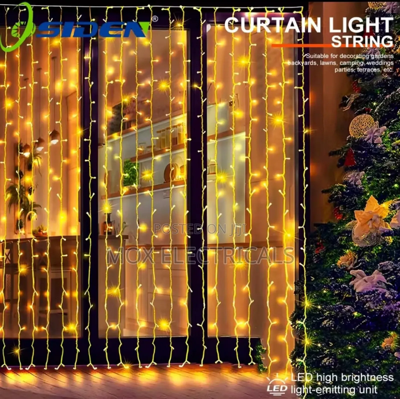 Warm White Curtain Ligh